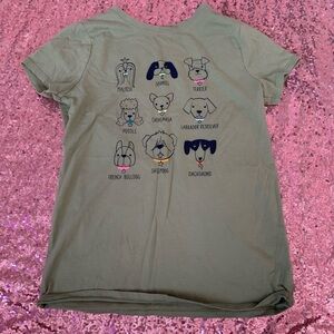 Cute Dog Graphic T-Shirt